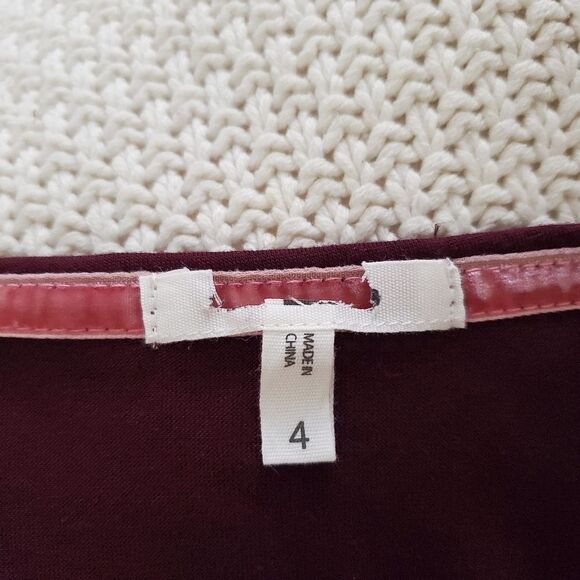 NEW! Marucies Crochet & Lace Floral Long Sleeve Blouse - size 4X in Purple - Picture 10 of 12